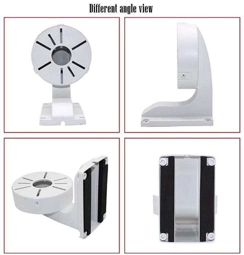BeElion Original 1258A ABS Indoor Outdoor Wall Mount L-Type Bracket for CCTV Security Dome IP Camera Mounting,DaHua Hikvision Dome Cameras - Image 3